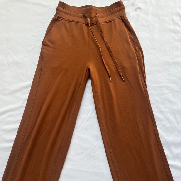 Lululemon Ready To Rulu Straight Leg Pants Brown Size 2 - Picture 2 of 7